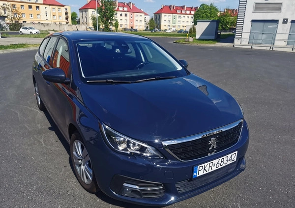 Peugeot 308 cena 44900 przebieg: 187700, rok produkcji 2018 z Krotoszyn małe 56